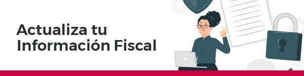 Actualizar información fiscal